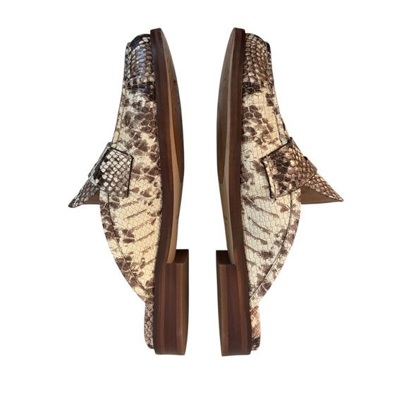 NWOB Cole Haan Womens Lux Leather Pinch Penny Mule | Size 8.5 - Picture 2 of 9